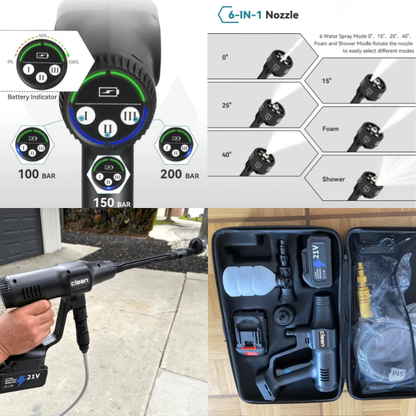 TheCleanEdge™ Cordless Pressure Washer